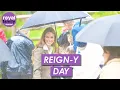 Download Lagu Prince and Princess of Wales Brave Heavy Rain at Natural History Museum Visit
