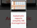 Excel HR Attendance Leave Tracker Automated Dashboard Reports