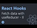 React Hooks Tutorial 24 Fetching data with useReducer Part 2 English