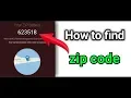 How to find postal code and zip code all area zip code and pin code find part 2