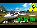 First Certified Electric Self-Launch 18m Glider AS33 Me