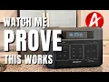 Power Out - Run A Fridge Freezer RV SO Much More With This Lithium Iron Phosphate Power