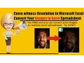 Convert Images in Realtime Microsoft Excel