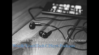 Chapter 6 Functions and Calls