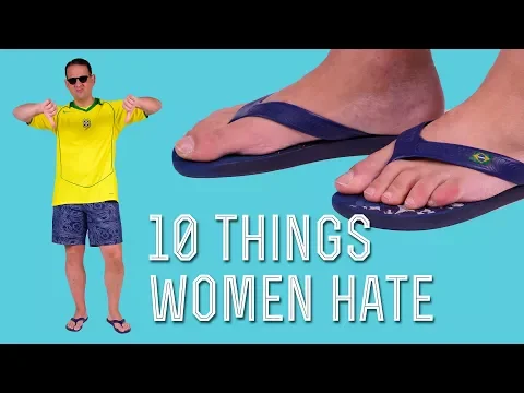 10 Things That Men Wear That Women Hate