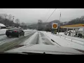 Maggie Valley North Carolina winter storm of 2018 Soco Rd