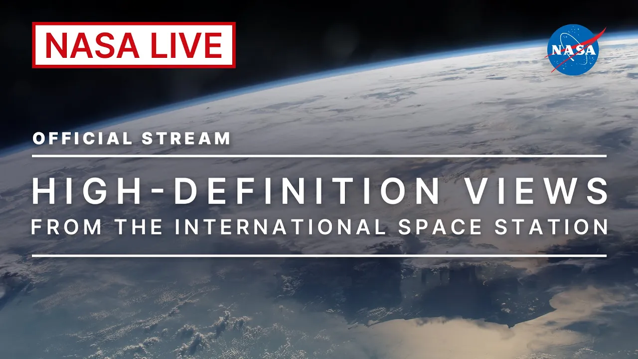 Estação Espacial Internacional ao vivo