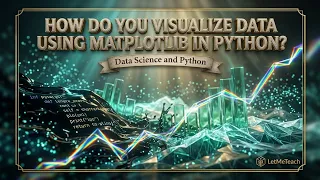 Matplotlib Data Visualization Python Tutorial Data Science LetMeTeach