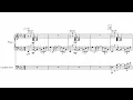 "On Green Dolphin Street"  |  Vince Guaraldi  |  Transcription
