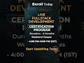Become A Part of Million Dollar FullStack Domain
