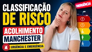 CLASSIFICAÇÃO DE RISCO E ACOLHIMENTO (URGÊNCIA E EMERGÊNCIA) - Aula completa | Profª Juliana Mello