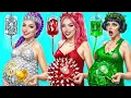 Lagu Kpop Demon Hunters Hospital IRL: Emerald, Ruby and Diamond Huntrix Extreme Makeover
