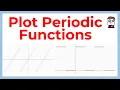 Plot Periodic Functions feat Sawtooth Wave and Square Wave Functions