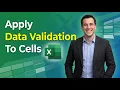 How To Apply Data Validation To Cells In Microsoft Excel 2026 Guide