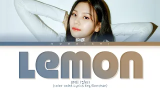 UMJI Lemon Original By Kenshi Yonezu Lyrics Color Coded Lyrics 