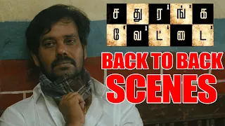 Sathuranga Vettai Scenes | காசு இல்லாதவன் உடம்ப வெச்சு கத்துக்க  | Natarajan | Ilavarasu