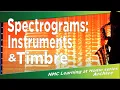 Spectrograms Instruments and Timbre
