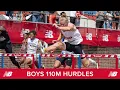 Boys 110m Hurdles Championship Final - New Balance Nationals Outdoor 2023