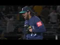 Andres Munoz Strikes Out 3 in a Row to Get Out of a Bases Loaded Jam in 10th full at-bats