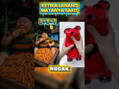 KETIKA MATA LANANG SAKIT #lucu #satisfying #asmr