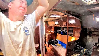 Refit BEGINS! Boat Demolition & Sail Design [Adventure #184]