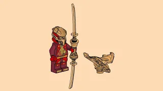 LEGO 892507 Instructions | NINJAGO | Kai with Golden Dragon | Magazine Gift
