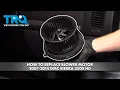 How to Replace Blower Motor 2007-2014 GMC Sierra 2500
