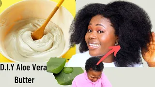 Download D.I.Y Aloe Vera Butter for Massive Hair Growth ...4C4B Natural hair Routine MP3