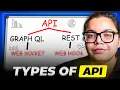 All Types of APIs Explained in 12 Minutes REST Grap L WebSockets More