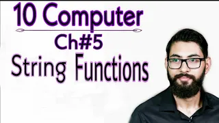 String functions in gw basic 10 class computer chapter 5