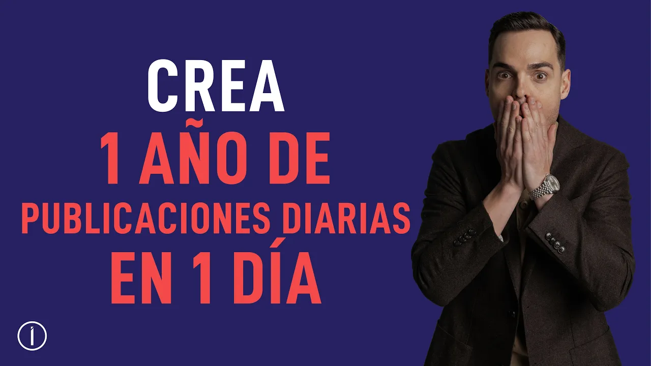 Cómo Crear tu Plan de Contenidos | 1 AÑO de Contenido en 1 Día [Curso Gratis Experto RRSS] M2