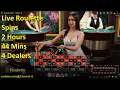 Live Roulette Spins 2 Hours 44 Mins 4 Dealers 2024-12-15