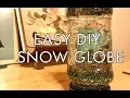 Easy Craft DIY Photo Snow Globe