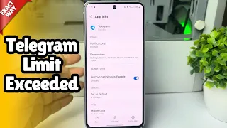 How to solve telegram limit exceeded 2026