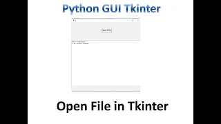 filedialog askopenfilename in tkinter Python Tkinter GUI Tutorial part23