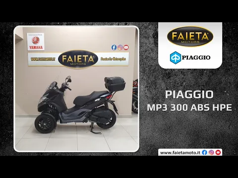 Download MP3 Faieta Motors Usato | Piaggio MP3 300 ABS Hpe - Anno 2022