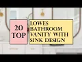 Lowes Bathroom Vanity with Sink Design - Tops Double Allen Roth