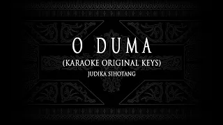 Download O Duma (Karaoke Original Keys) Judika Sihotang #KaraokeLaguBatak MP3