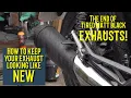 Download Lagu 🚨 DO THIS AS SOON AS  YOU GET YOUR NEW MOTORCYCLE! \u0026 How to take care of matt black exhausts!