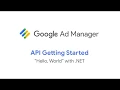 Making Requests to Google Ad Manager API with NET