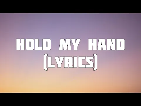 Download MP3 Akon Ft. Michael Jackson - Hold My Hand (Lyrics)