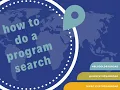 How to do a Study Abroad Program Search