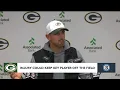 LaFleur pumps brakes on Watson return