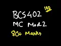 MC MODULE 2 BCS402 MICROCONTROLLERS 22 Scheme VTU 4th SEM CSE