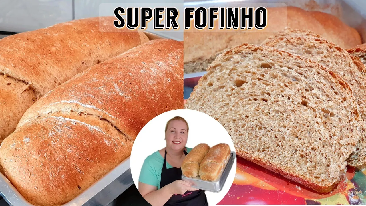 BOLO DE BANANA INTEGRAL COM AVEIA FOFINHO