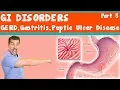 GI Disorders GERD Gastritis peptic ulcer Disease Part 5