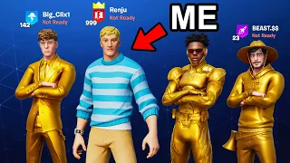 I Snuck Into a RICH ONLY Fortnite Clan..