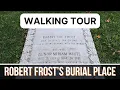 Robert Frost Burial Site at the Old First Church in Bennington VT - Peaceful Walking Tour