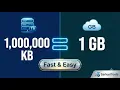 KB to GB How Many KB are in a GB Understanding KB vs GB in Seconds