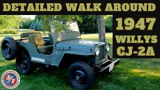 Detailed Walk Around - 1947 Willys CJ2A